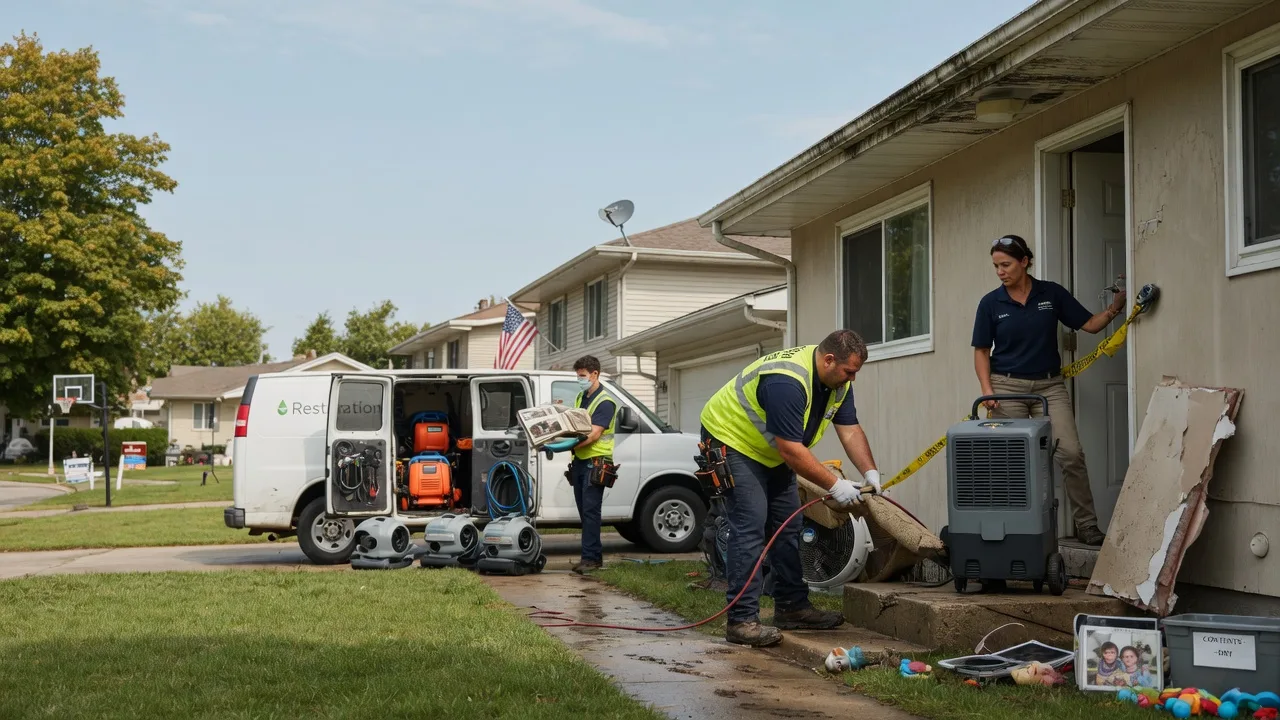 Water Damage Restoration in Gipsy, PA near me